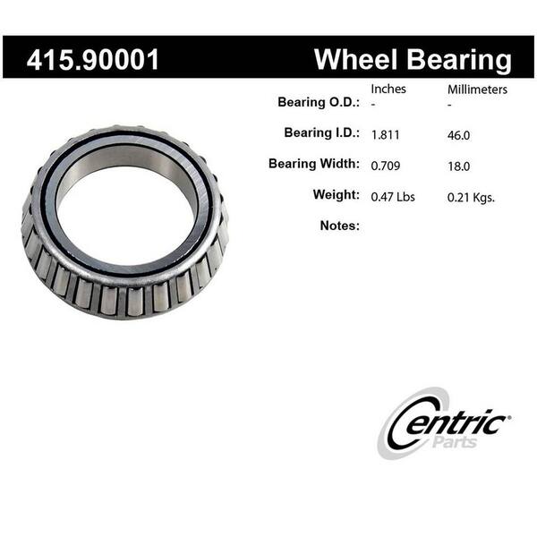 Centric Parts Wheel Bearing