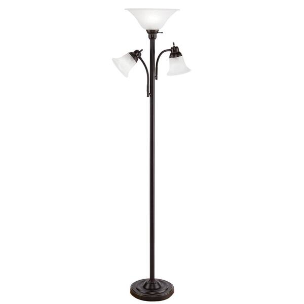 Unbranded Horrace 70.5 in. Black Floor Lamp