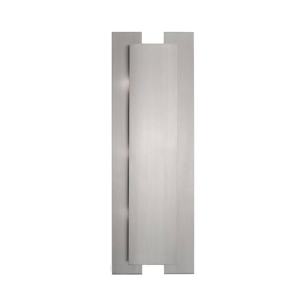 Modern Brushed Nickel 3-Light Vanity Wall Sconce