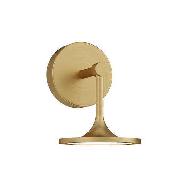ALORA MOOD Issa 6-in 1 Light 11-Watt Brushed Gold Integrated LED Vanity Light