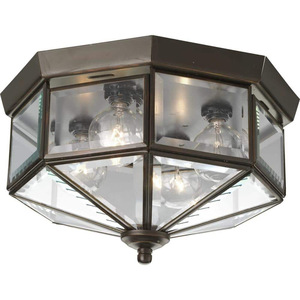 Highpoint Deck Lighting Clear Creek Rail Light - Antique Bronze