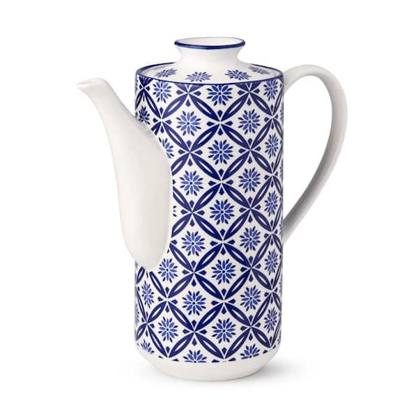 6-Cup Multi-Colored Porcelain Madison Teapot