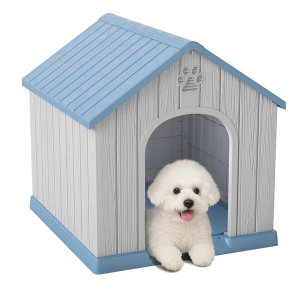 Blue Small Dog House for Home and Garden Use 98Pet-41 - The