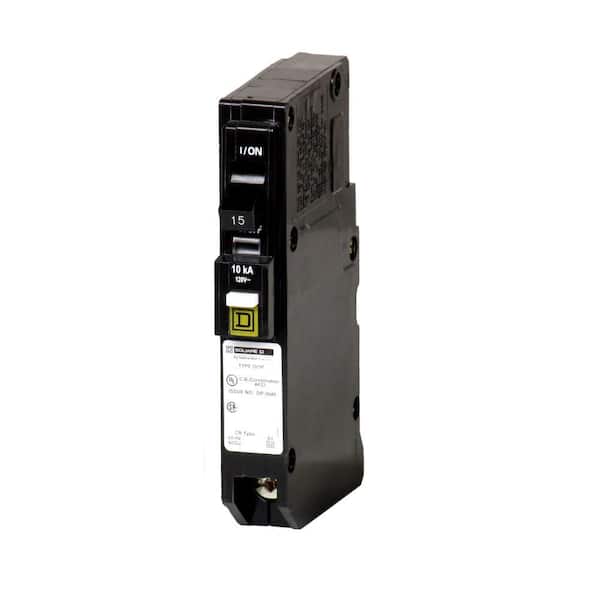Square D QO 15 Amp Single-Pole Combination Arc Fault Circuit Breaker (9-pack)