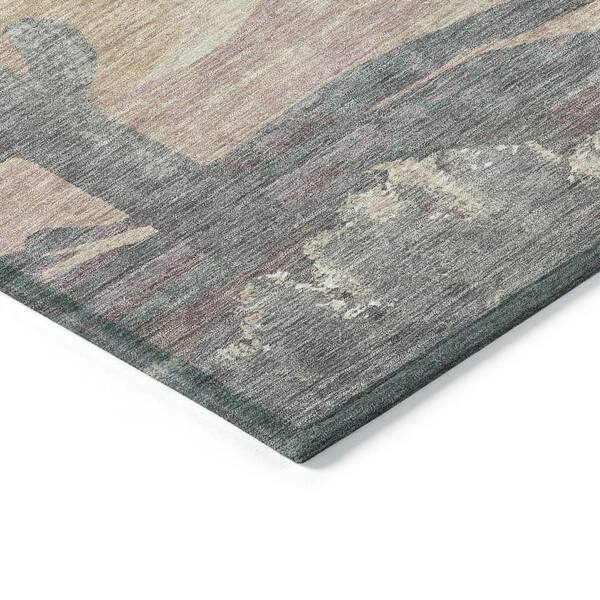 Chantille Machine Washable Indoor/Outdoor Abstract ACN2337 Taupe 2 ft. x 3 ft. Accent Rug