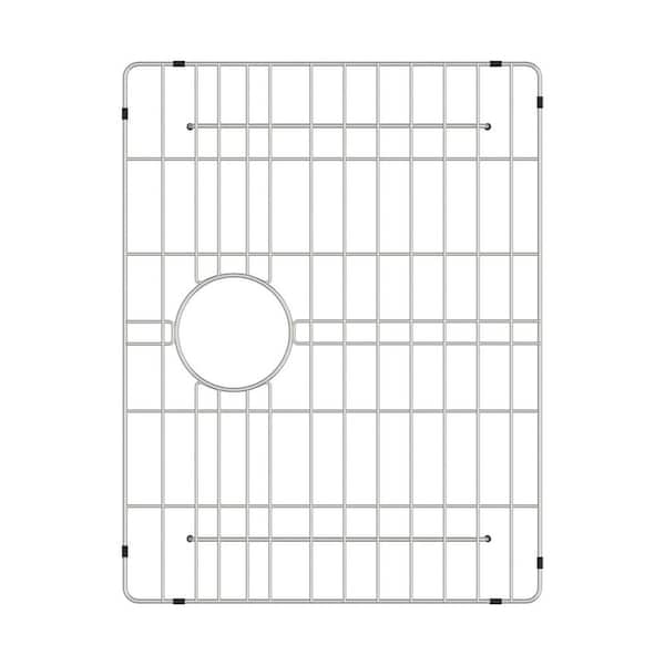 22.6 in. L x 17.4 in. W Stainless Steel Kitchen Sink Protective Brushed Bottom Grid For Stainless Steel Kitchen Sink