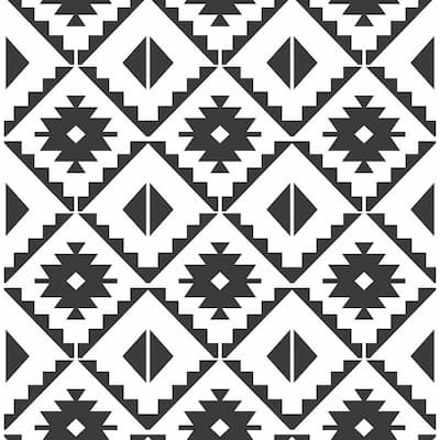 geometric shapes wallpaper black and white