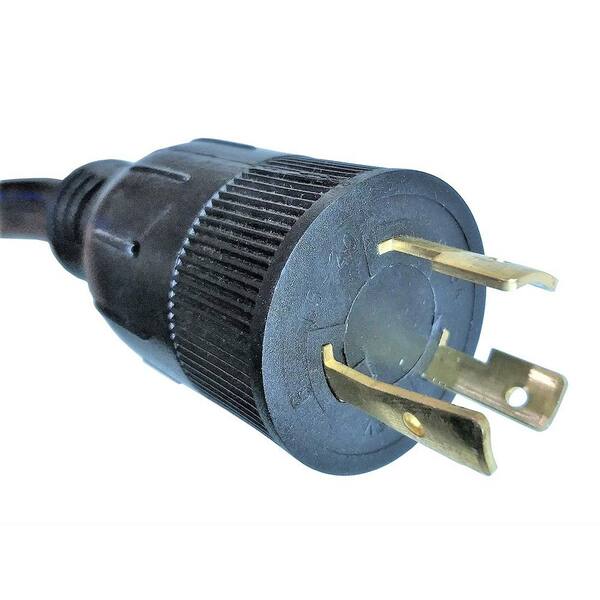 Replacement 20 Amp 125 Volt Male Twist Lock 3 Wire Power Cord Plug NEMA L5-20P 