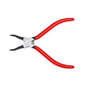 7 in. Straight Fixed Tip Internal Snap Ring Pliers