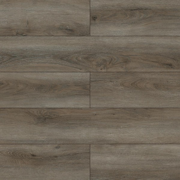 DOTFLOOR Nofolk Oak 7.17 in. W x 48 in. L Waterproof Hybrid Resilient Flooring (23.90 sq. ft. /Case)
