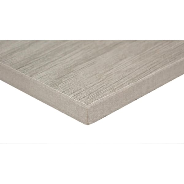 Legati Gray 8 in. x 47 in. Matte Porcelain Floor and Wall Tile (15.17 sq. ft./Case)
