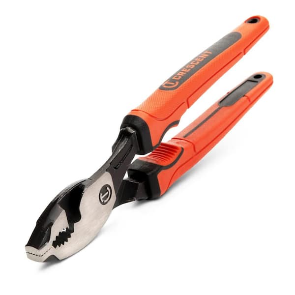 Crescent Z2 8 in. Slip Joint Pliers with Dual Material Grips