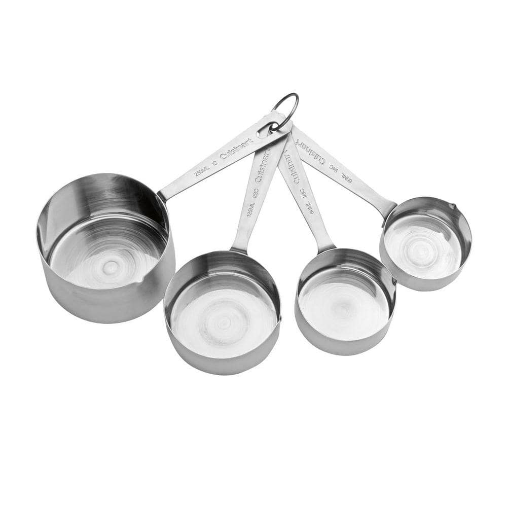  Alpine Cuisine Stainless Steel Measuring Cups 4 Pieces