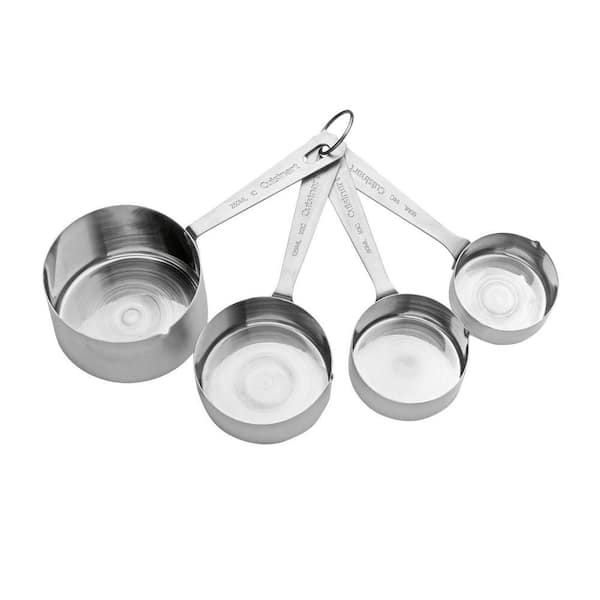 Cuisinart 4-Piece Stainless Steel Measuring Cup Set CTG-00-SMC