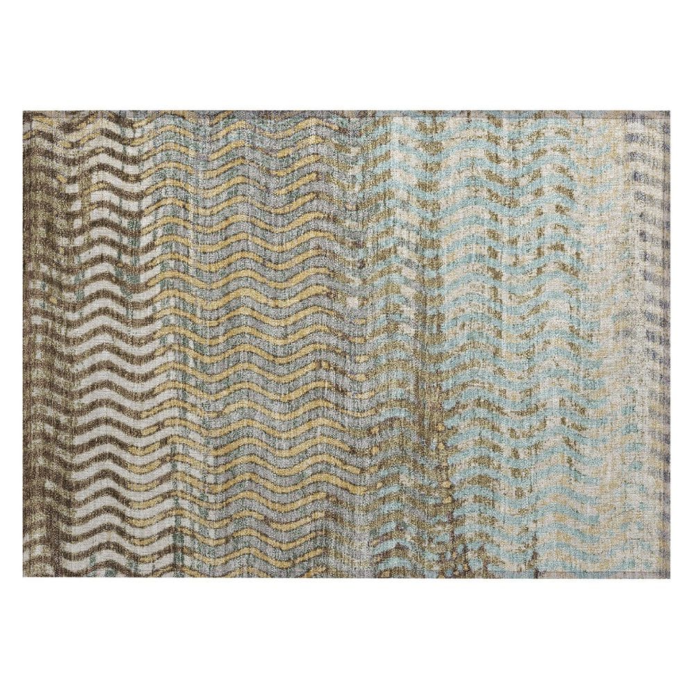 Chantille Machine Washable Indoor/Outdoor Abstract ACN3001 Linen 2 ft. x 3 ft. Accent Rug price history on PriceWatchPro