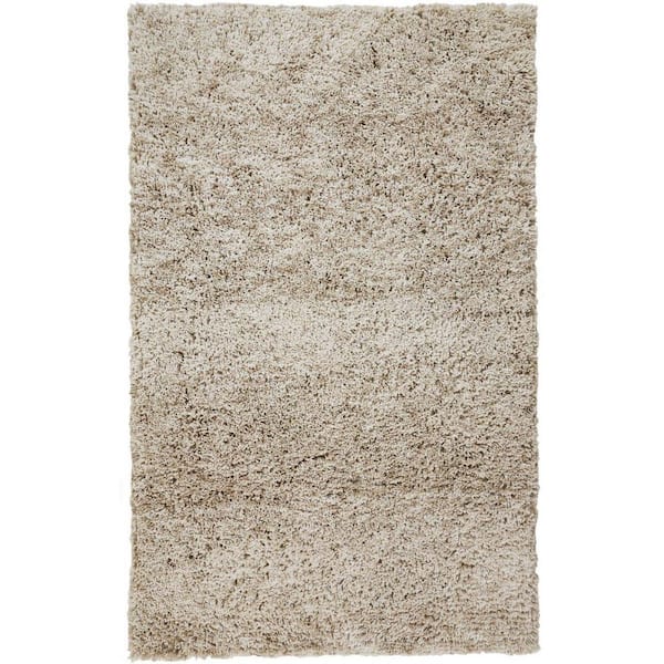 HomeRoots 8 x 10 Gray Solid Color Area Rug