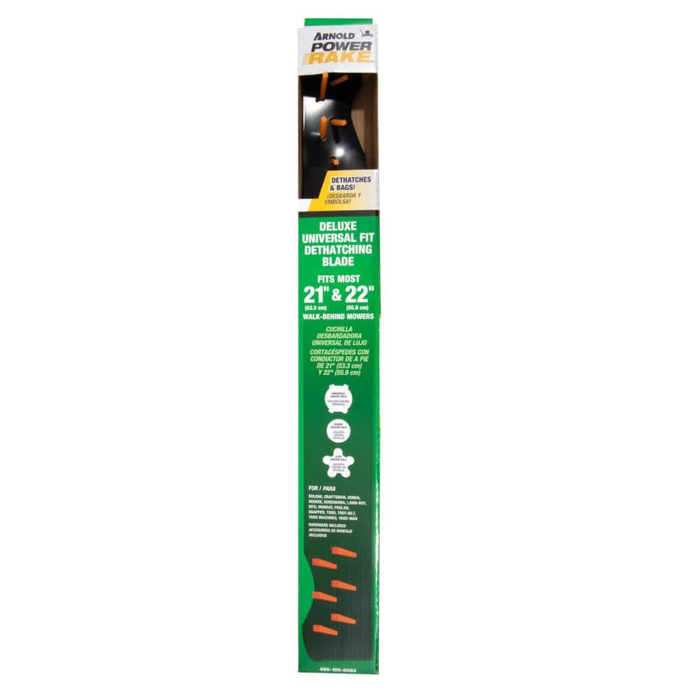 Arnold Universal 6 in 1 Power Rake Blade for 21 in. 22 in. and 23