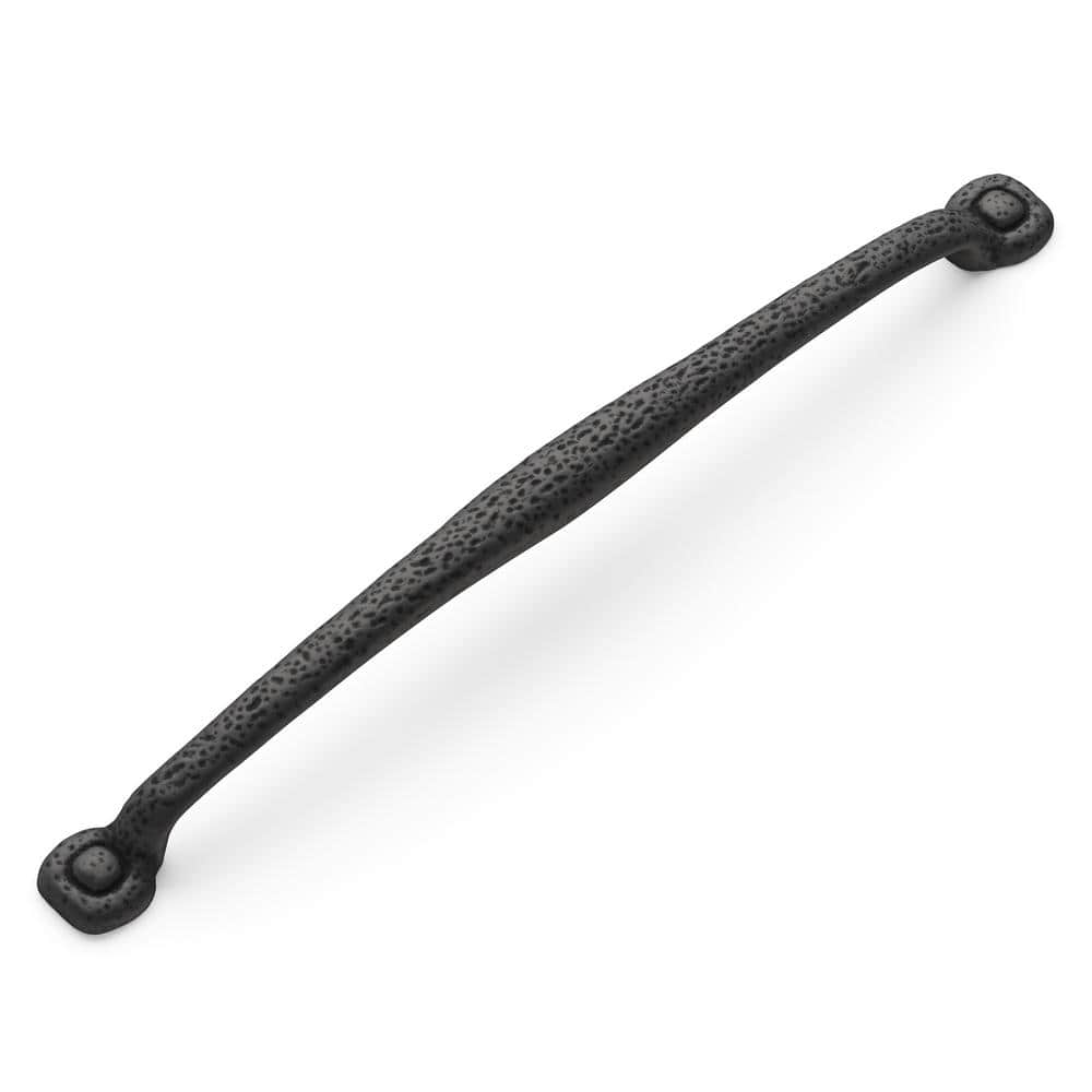 Refined Black Iron 18" Appliance Pull with Matte Finish
