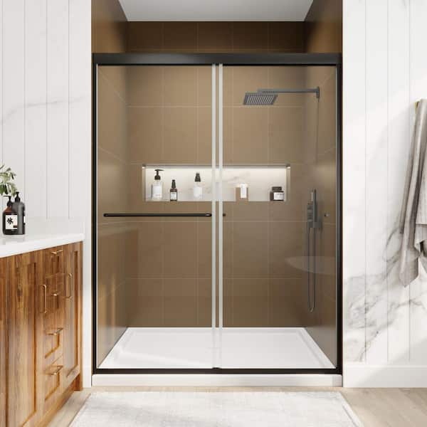60" W X 70" H Double Sliding Shower Door - 60 " W X 70" H - Bed Bath