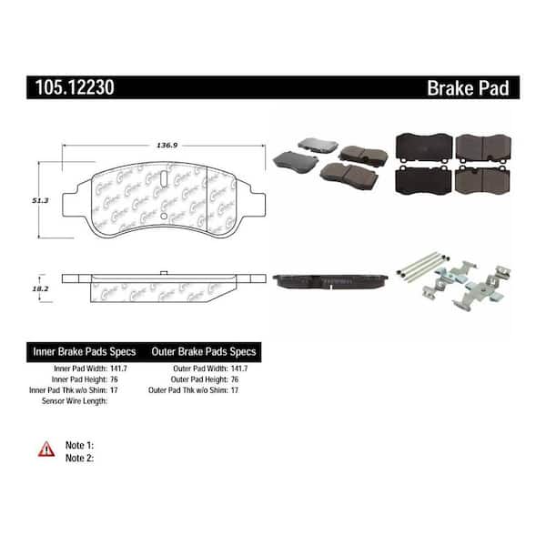 Centric Parts Disc Brake Pad Set