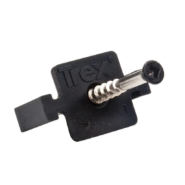 Hideaway 50 sq. ft. Universal Hidden Deck Fasteners Black