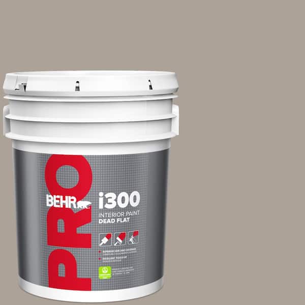 BEHR PRO 5 gal. #ECC-18-1 Quail Ridge Dead Flat Interior Paint