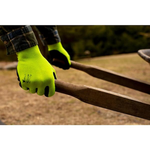 G & F 1516XL-1 Premium High Visibility Work Gloves XL 