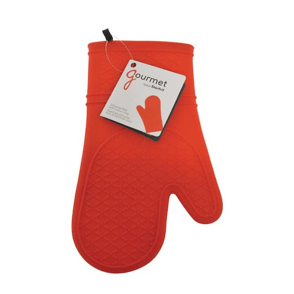 A Set Of Cuisinart Silicone Oven Mitts- Cherry Red 🍒 ! 🔥