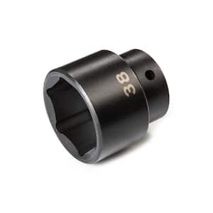 1/2 in. Drive x 38 mm 6-Point Impact Socket