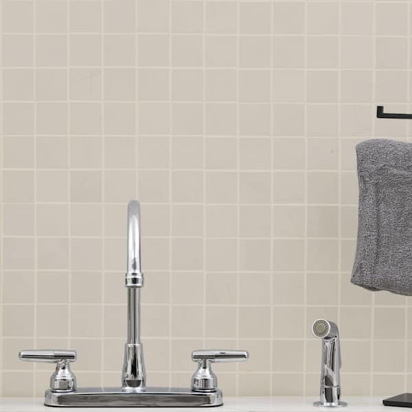 Madison Luna 2 in. Square 12 in. x 12 in. x 0.39 in. Matte Porcelain Mesh-Mounted Mosaic Tile (8 sq. ft./Case)