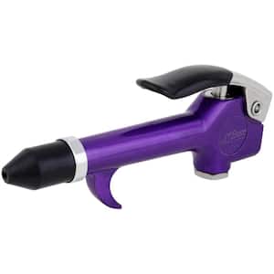 ColorFit by Milton 1/4 in. NPT Lever Blow Gun Tool-Rubber Tip Nozzle, Purple