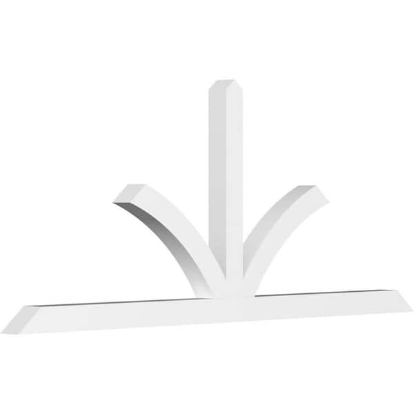 Ekena Millwork Richland 96 in. W x 40 in. H x 4 in. D Signature Polyurethane Bracket