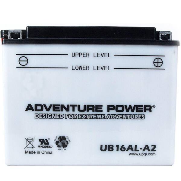 UPG Conventional Wet Pack 12- Volt 16 Ah Capacity B Terminal Battery