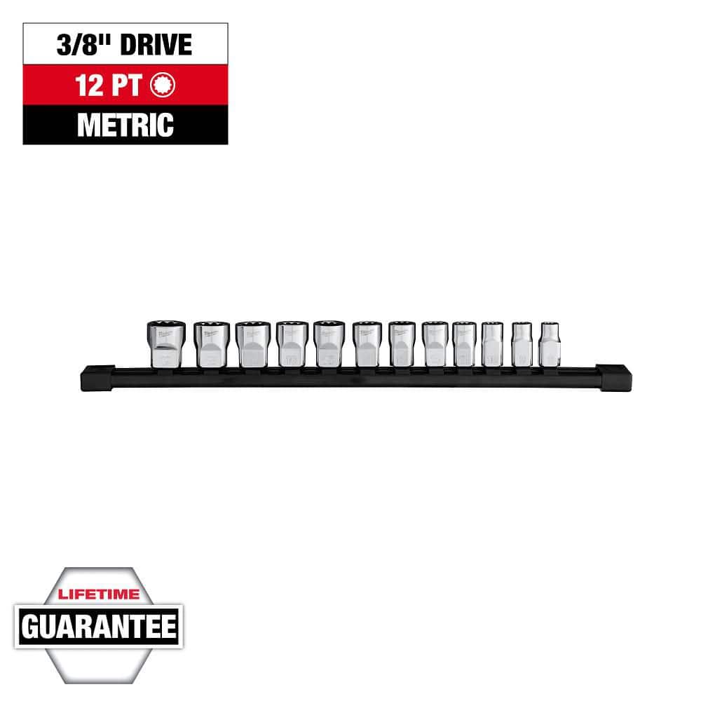 3/8 in. Drive Metric 12-Point Socket Set (12-Piece) price history on PriceWatchPro