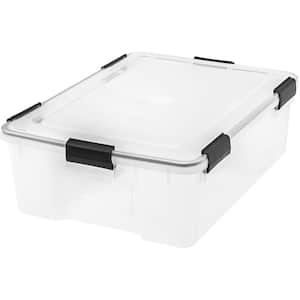 rubbermaid cleverstore clear 41 qt
