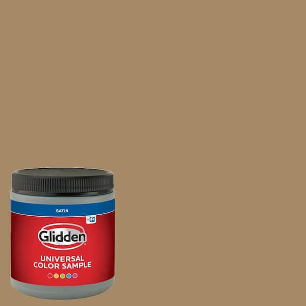 Glidden 8 oz. PPG1086-6 Coffee With Cream Satin Interior Paint Sample