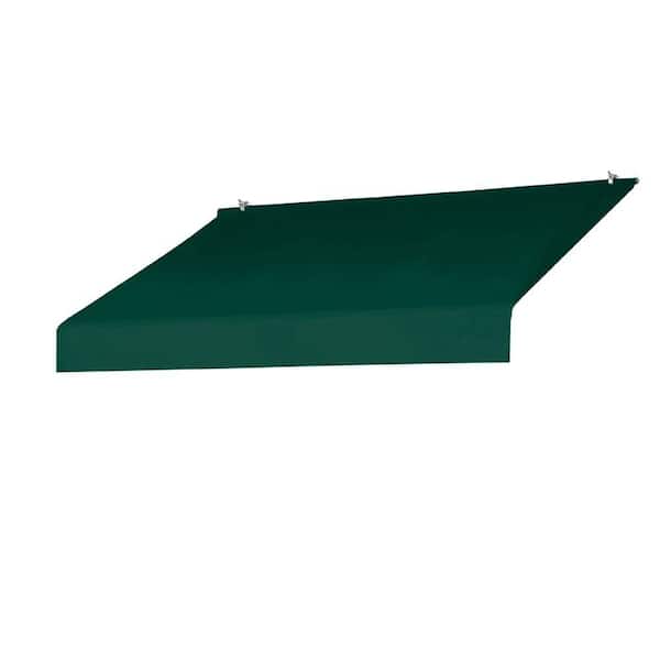Awnings in a Box 6 ft. Designer Fixed Awning Replacement Cover in Forest Green