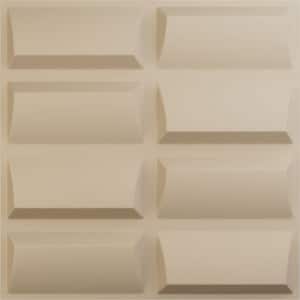 19 5/8 in. x 19 5/8 in. Robin EnduraWall Decorative 3D Wall Panel, Smokey Beige (12-Pack for 32.04 Sq. Ft.)
