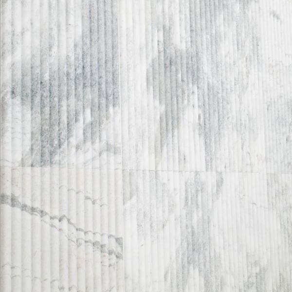 ⚠️ y1224t MSI Capri Blue Valentino Fluto 12 in. x 24 in. Honed Marble Fluted