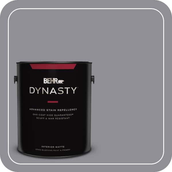 BEHR DYNASTY 1 gal. #ECC-23-2 Heather Field Matte Interior Stain-Blocking Paint & Primer