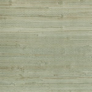 Myogen Golden Green Grasscloth Golden Green Wallpaper Sample