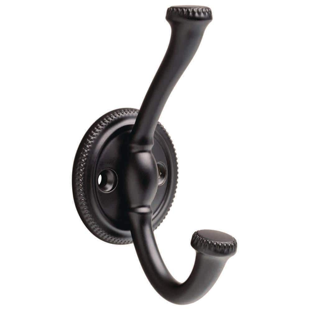 Liberty Nolan 4-3/8 in. Matte Black Wall Hook B27747C-FB-U - The Home Depot