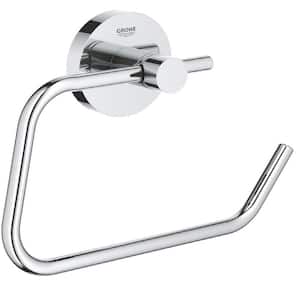 Essentials Wall-Mounted Toilet Paper Holder in ‎Starlight Chrome
