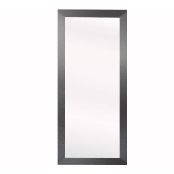 Unbranded Oversized Rectangle Silver Tungsten Modern Mirror (78 in. H x 39 in. W)