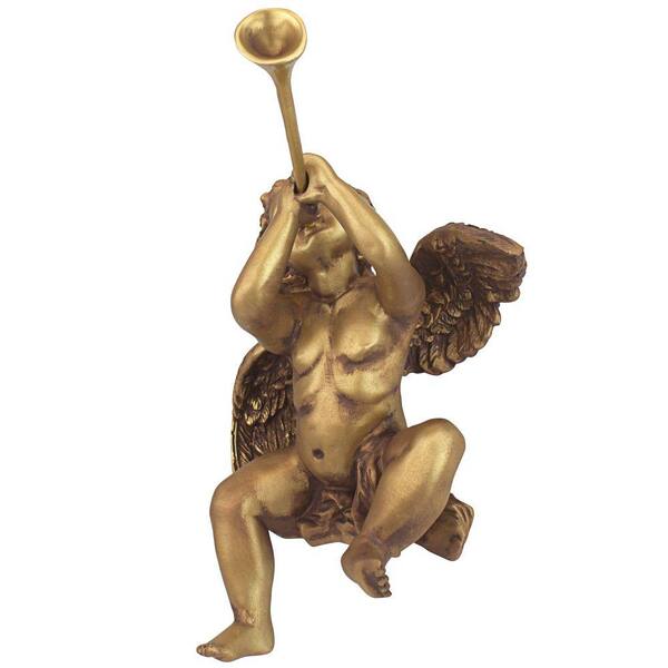 Design Toscano 13.5 in. H Trumpeting Angels of St. Peters Square 