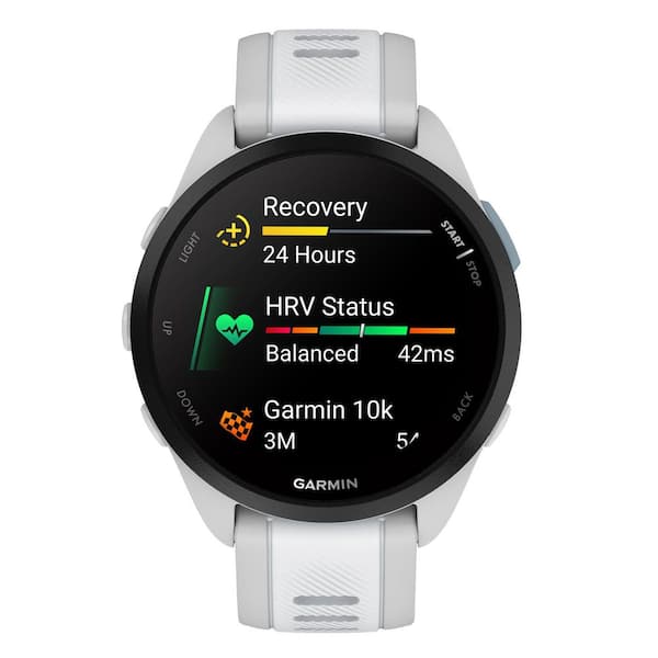 Garmin Forerunner 165 43mm Running Smartwatch in Mist Gray