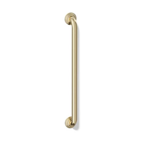 KOHLER Traditional 24 in. Concealed Screw Grab Bar in Vibrant