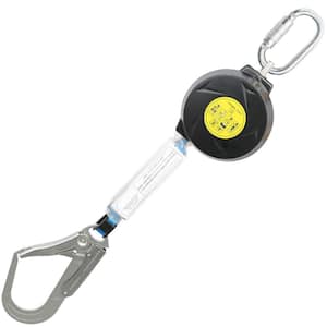 6 ft. Self Retracting Lifeline Fall Protection Lanyard Rectractable Safety Gear for Roofing Construction Big Hook