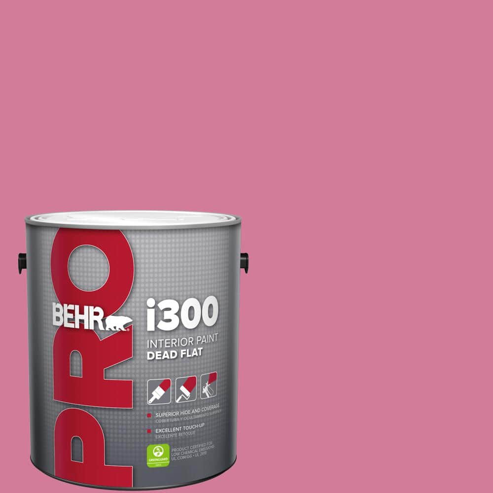 1 gal. #P130-5 Little Bow Pink Dead Flat Interior Paint price history on PriceWatchPro