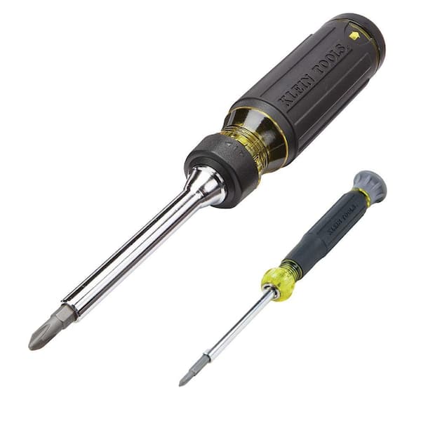 Klein Tools Multibit Screwdriver Kit, (2-Piece)